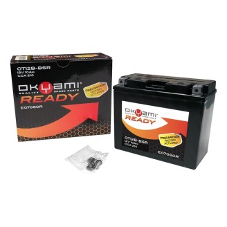 Battery Okyami OT12B-Bsr for APRILIA Sportcity 125/200 04-06 and other model Lead-Acid Batteries OKYAMI