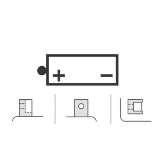 Batteria Yuasa YB16B-A per CAGIVA Elefant 750 88-93 e altri modelli Batterie al Piombo YUASA