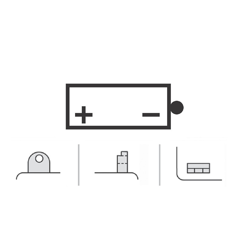 Batteria Okyami OB16-Bcon Acido per DUCATI Paso 906 88-89 e altri modelli Batterie al Piombo OKYAMI