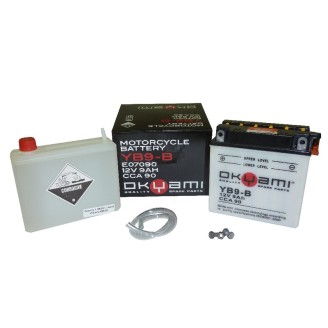 Batteria Okyami OB9-Bcon Acido - YB9-B