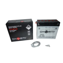 Batteria Okyami O51913CON Acido per BMW R850 RT 98-03 e altri modelli Batterie al Piombo OKYAMI