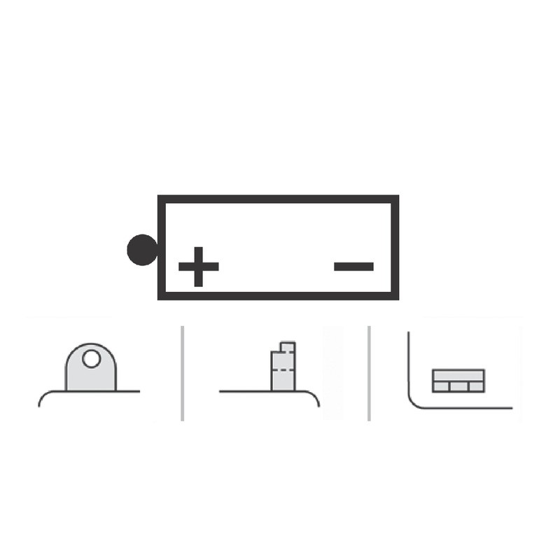 Batteria Okyami 12N12A-4A-1CON Acido per YAMAHA FJ 600 84-85 e altri modelli Blei-Säure-Batterien OKYAMI