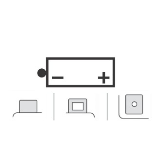 Okyami Battery 12N14-3A for YAMAHA TX 500 74- and other model Lead-Acid Batteries OKYAMI