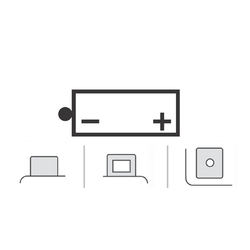 Okyami Battery 12N14-3A for YAMAHA TX 500 74- and other model Lead-Acid Batteries OKYAMI