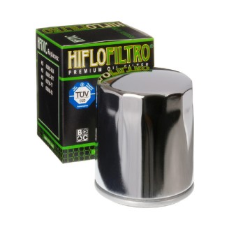 Oil Filter Harley 883 Chrome for HARLEY DAVIDSON 883 883 02-08 Oil Filters HIFLO FILTRO