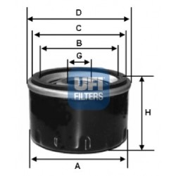Filtro Olio Guzzi 850/1000 - 23.149.00