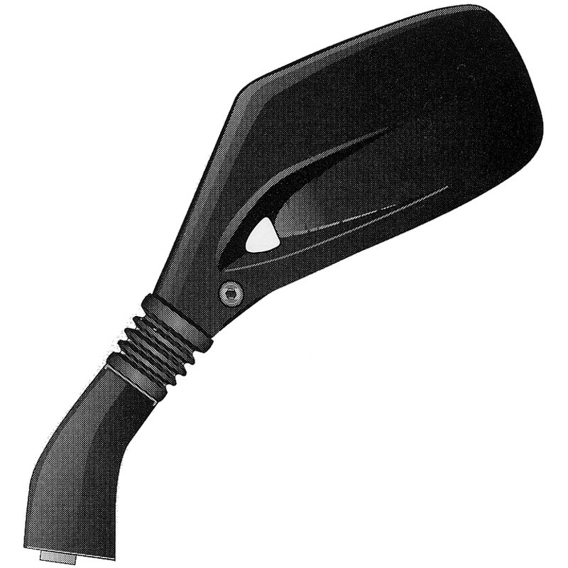 Mirror Aprilia Sr Www Right Gulliver for APRILIA SR Stealth/www/di-Tech/Street 97-03 and other model Rearview Mirrors OKYAMI