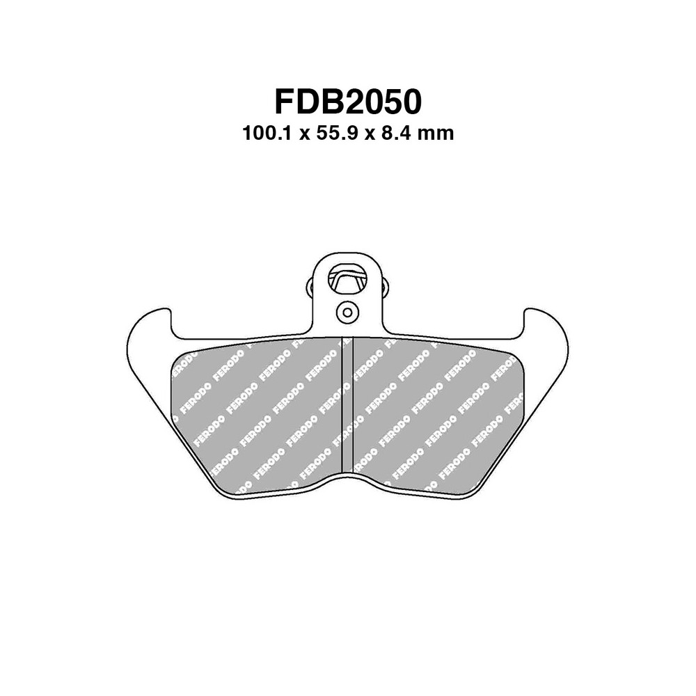 Pastiglie Ferodo FDB2050ST - FDB2050ST