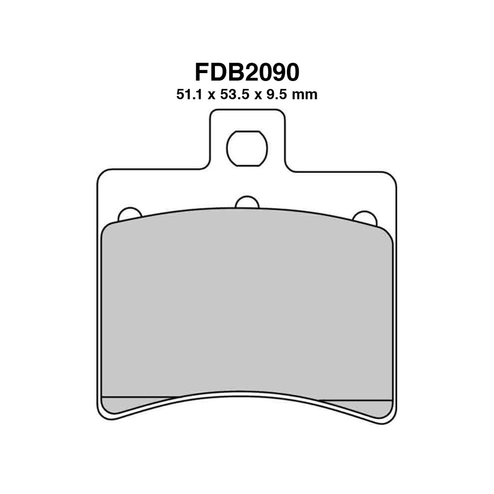 Pastiglie Ferodo FDB2090EF - FDB2090EF