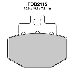 Pastiglie Ferodo FDB2115EF per GILERA Runner VXR 200 04-05 e altri modelli