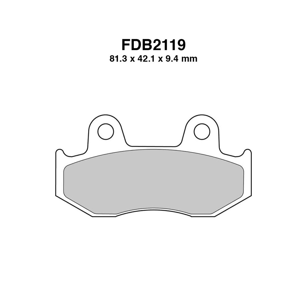Pastiglie Ferodo FDB2119EF - FDB2119EF