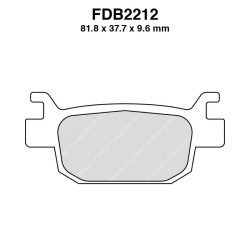 Pastiglie Ferodo FDB2212EF per BENELLI BN 302 15-18 e altri modelli