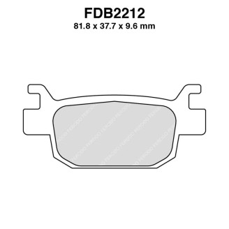 Pastiglie Ferodo FDB2212EF - FDB2212EF