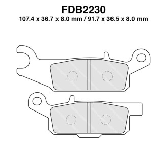 Pastiglie Ferodo FDB2230SG - FDB2230SG
