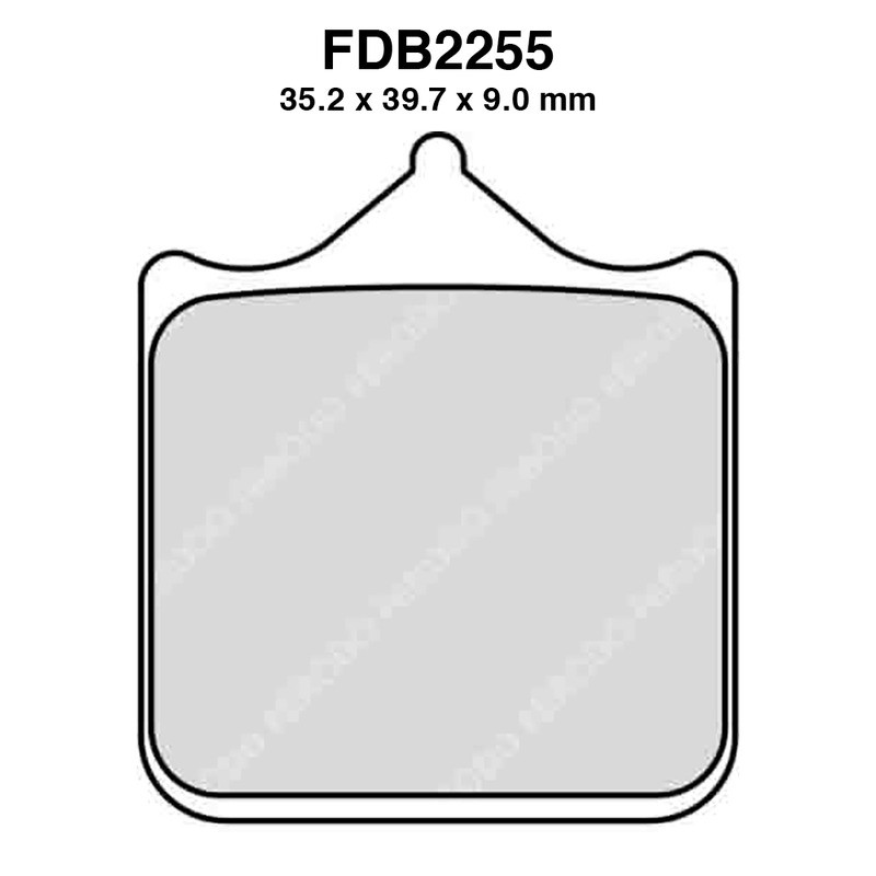 Pastiglie Ferodo FDB2255ST -4PZ X Conf. per BMW : S1000RR 00 15-15 S1000RR 00 10-14 S1000R 00 14-14 Mescola Sinter Moto Ferodo