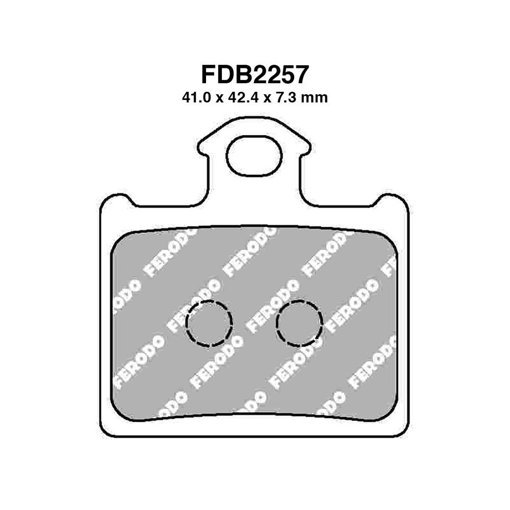 Pastiglie Ferodo FDB2257SG - FDB2257SG