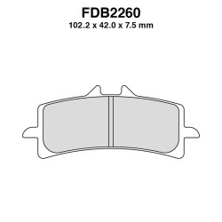Pastiglie Ferodo FDB2260ST per DUCATI 99 Panigale 13-14 e altri modelli Mescola Sinter Moto Ferodo