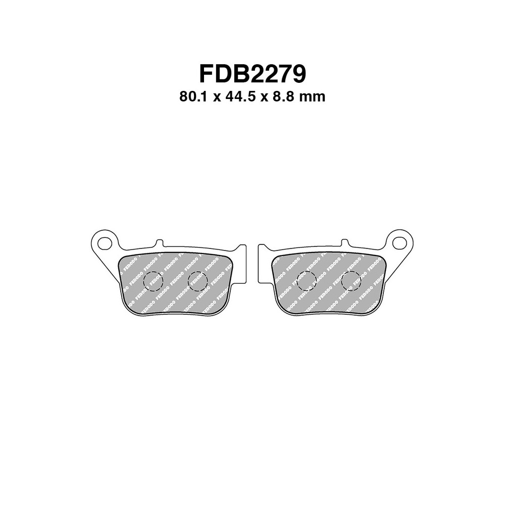 Pastiglie Ferodo FDB2279AG - FDB2279AG