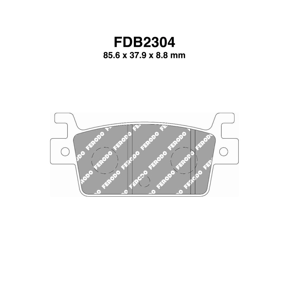 Pastiglie Ferodo FDB2304EF - FDB2304EF