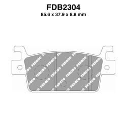 Ferodo Brake Pads FDB2304EF for KYMCO AK 550 17- Mescola Organica Moto Ferodo