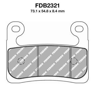Ferodo Brake Pads FDB2321ST for BMW R 1250GS/RT 19- Mescola Sinter Moto Ferodo