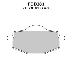 Pastiglie Ferodo FDB383P - FDB383P