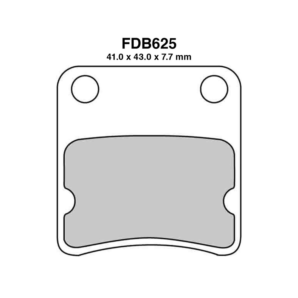 Pastiglie Ferodo FDB625EF - FDB625EF