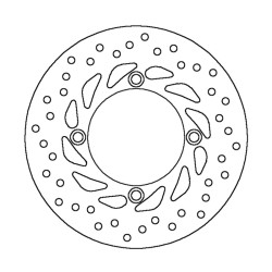 Brake Disc Honda Sh 09-12 125/150- SH300 I Rear 15-19 for BUELL Lightning 00 98-02 and other model Scooter Discs Ferodo