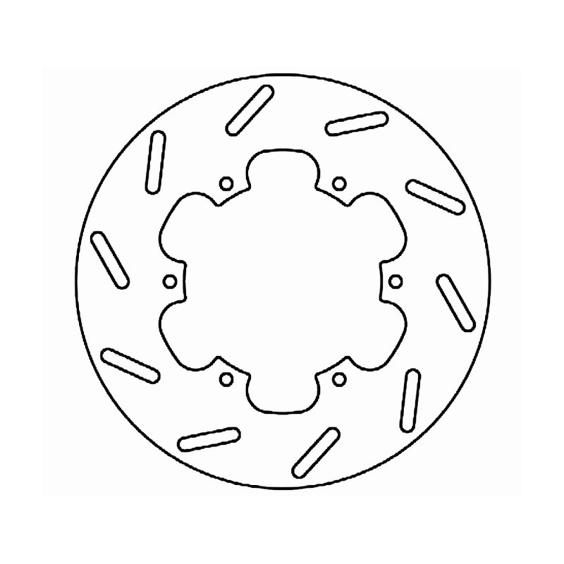 Brake Disc FMD0043R for GILERA Runner PureJet 50 ST 08-11 and other model Scooter Discs Ferodo