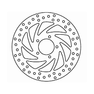 Brake Disc Scarabeo 150/200/250 for APRILIA Scarabeo 125/150 98-06 and other model Scooter Discs Ferodo