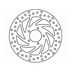 Brake Disc Scarabeo 150/200/250 for APRILIA Scarabeo 125/150 98-06 and other model Scooter Discs Ferodo