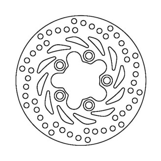 Brake Disc Kymco 250 Granddink for KYMCO 250 Grand Dink 01-02 and other model Motorcycle Discs Ferodo