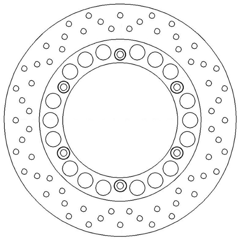 Brake Disc Yamaha Fazer 1000REAR for YAMAHA T-Max 500 01-07 and other model Motorcycle Discs Ferodo