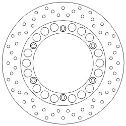 Brake Disc Yamaha Fazer 1000REAR for YAMAHA T-Max 500 01-07 and other model Motorcycle Discs Ferodo