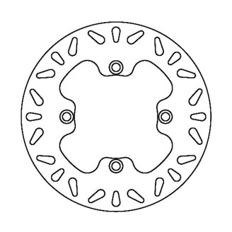 Brake Disc Honda Silver Wing/Sw-T Rear for HONDA FJS Silver Wing 400/600 01-10 Scooter Discs Ferodo