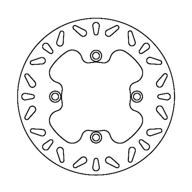 Brake Disc Honda Silver Wing/Sw-T Rear for HONDA FJS Silver Wing 400/600 01-10 Scooter Discs Ferodo