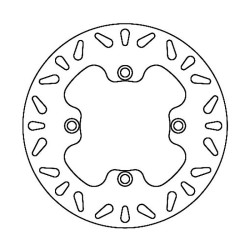 Brake Disc Honda Silver Wing/Sw-T Rear for HONDA FJS Silver Wing 400/600 01-10 Scooter Discs Ferodo