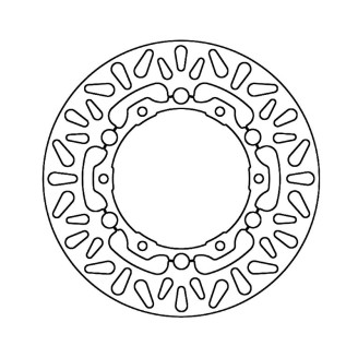 Brake Disc Yamaha T-Max 50008-11 for YAMAHA XP T Max 500 08-11 Motorcycle Discs Ferodo