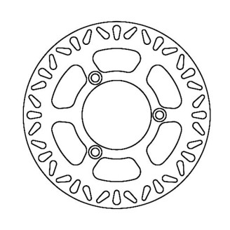 Brake Disc Burgman 125/200 07-13 for SUZUKI 125 UH Burgman 07-13 and other model Scooter Discs Ferodo