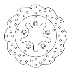 Brake Disc Sym Symphony 125/150 for SYM Symphony 50/125 SR 10-18 and other model Motorcycle Discs Ferodo