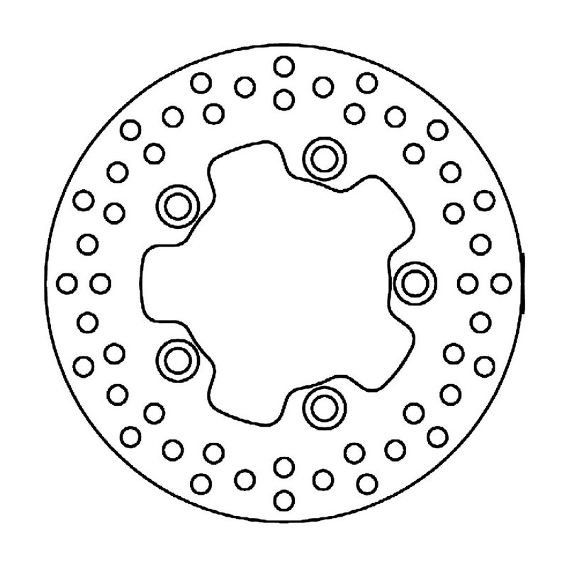 Brake Disc FMD0453R for KYMCO : 125 G-Dink 16 300 G-Dink 16 125 Like 916 200 Like 916 125 Like LX 12- 125 People One Dd 16 Scooter Discs Ferodo