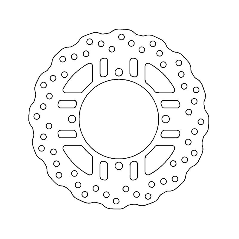 Brake Disc Kawasaki Z750 /RZ800- Z1000- Zzr 1400 Rear for KAWASAKI Z750 07-12 and other model Motorcycle Discs Ferodo