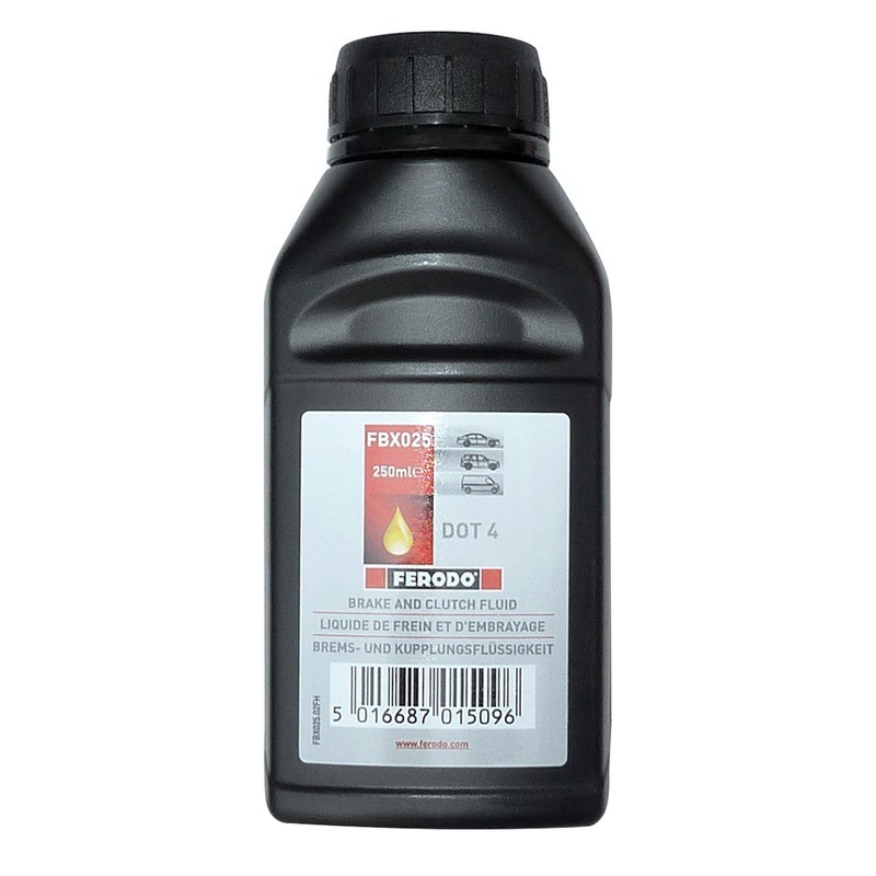 Brake Fluid DOT4 250mlFBX025 Frenos Ferodo