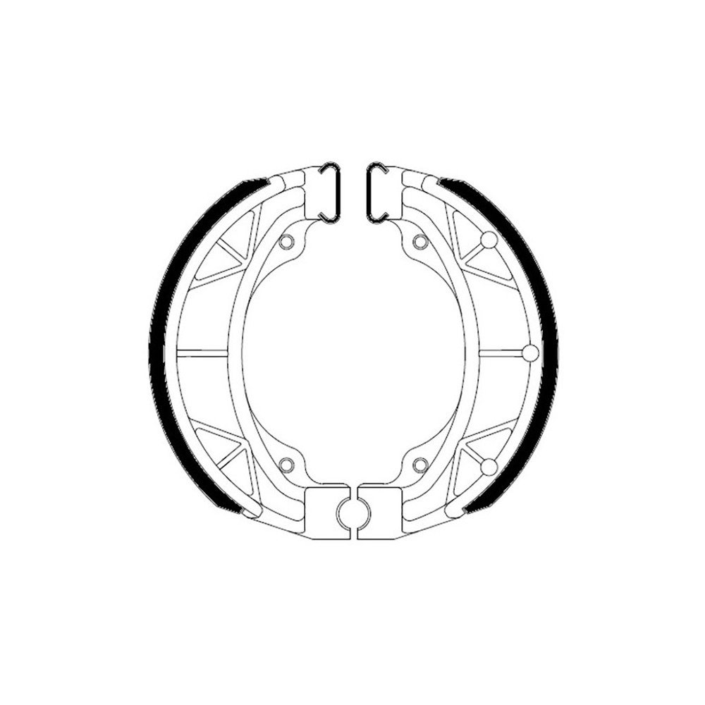 Ferodo Brake Shoes FSB704A Brake Shoes Ferodo