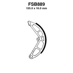 Ganasce Ferodo FSB889A per GILERA Trend 50 89-92 e altri modelli Bremsbacken Ferodo