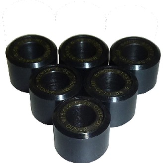 Kit 6 Rulli 15X12 6,5gYAMAHA 50 Yn Neo\'S 04-12 -