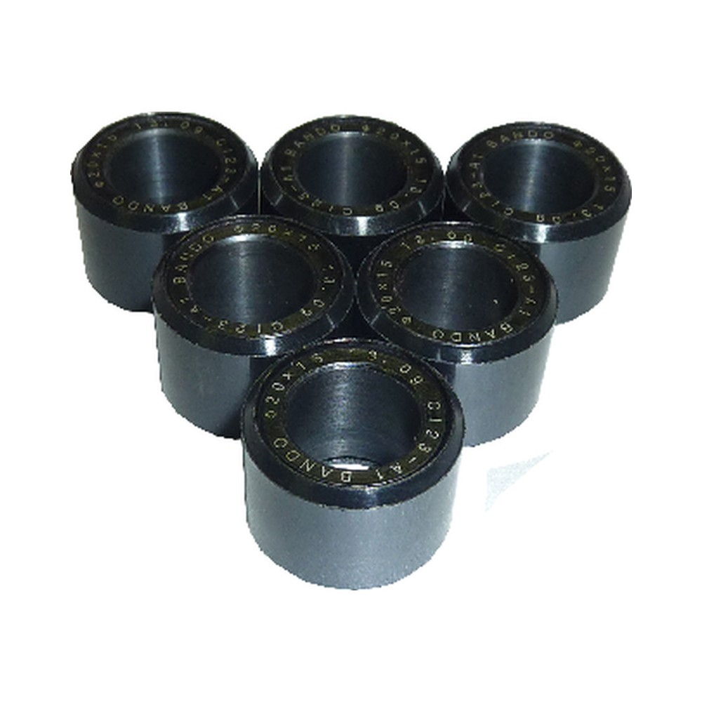 Kit 6 Rulli 20X15 13gSUZUKI 125 Uh Burgman 02-13 -