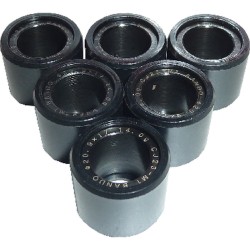 Kit 6 Rulli 20,9X17 14gBEVERLY 250/300 Sport,Touring, -