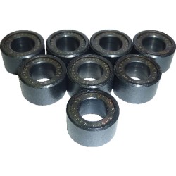 Kit 8 Rulli 25X15 14gPEUGEOT 400 Metropolis per PEUGEOT Metropolis 4 00