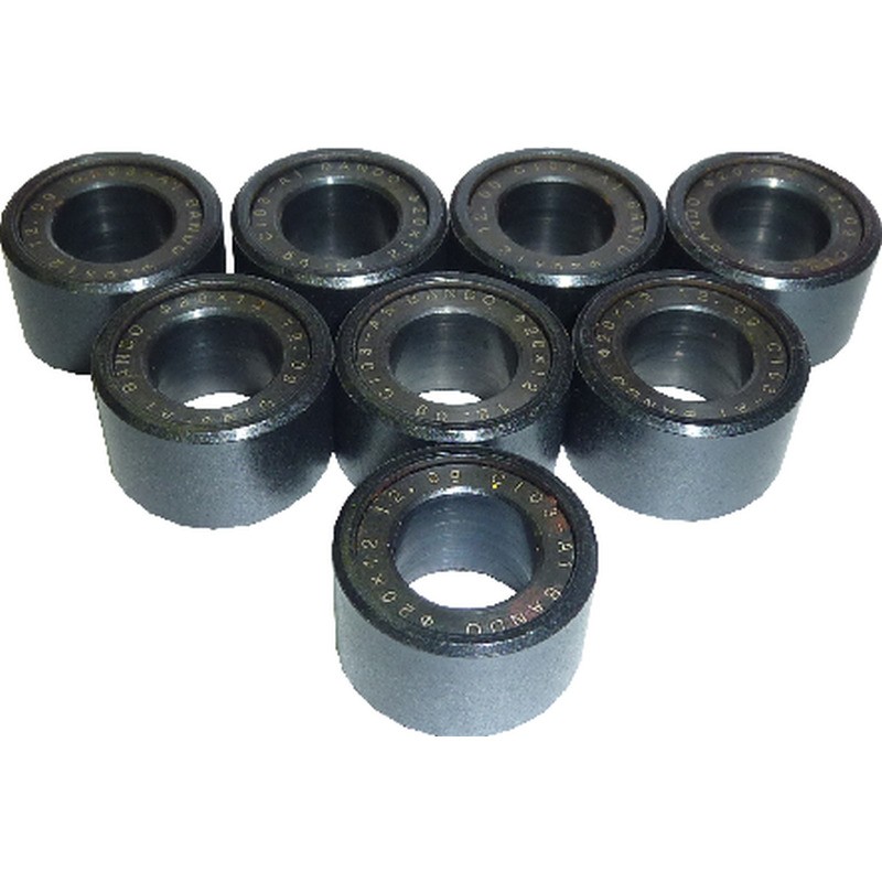 Kit 8 Rulli 25X15 14gPEUGEOT 400 Metropolis per PEUGEOT Metropolis 4 00 Rulli Bando